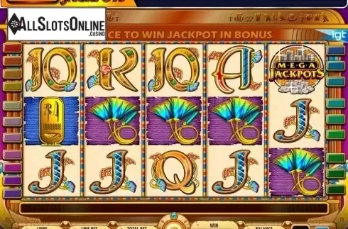 Screen9. MegaJackpots Cleopatra from IGT