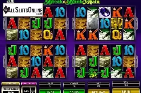 Screen6. Mega Spins Break Da Bank Again from Microgaming