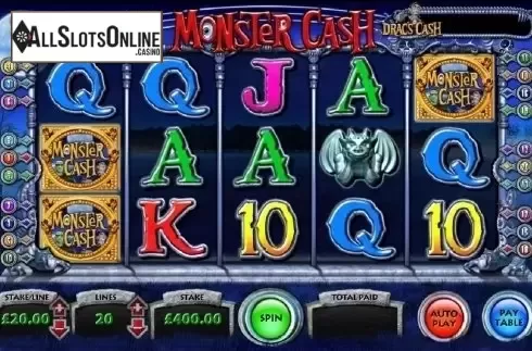 Screen4. Monster Cash from OpenBet