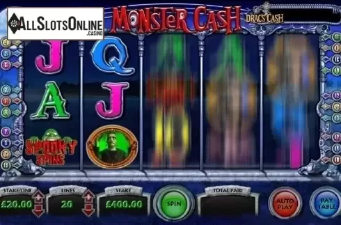 Screen5. Monster Cash from OpenBet