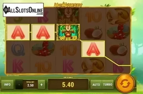 Win Screen . Mr. Monkey from GamesOS