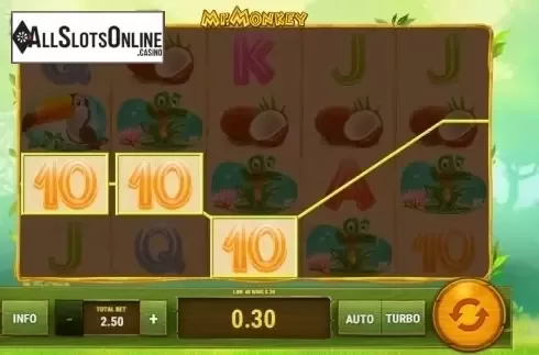 Win Screen 2. Mr. Monkey from GamesOS