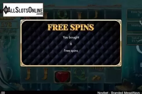 Free Spins 1. Novibet Branded Megaways from IronDog