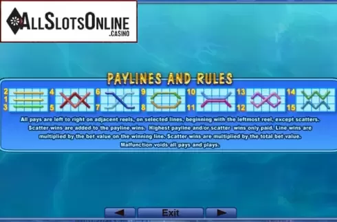 Screen6. Ocean Rush from EGT