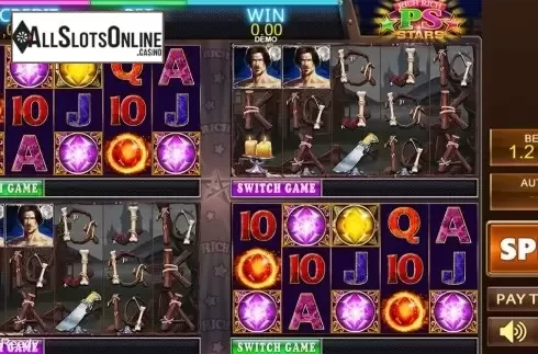 Reels screen 2. PS Stars - Rich Rich from PlayStar
