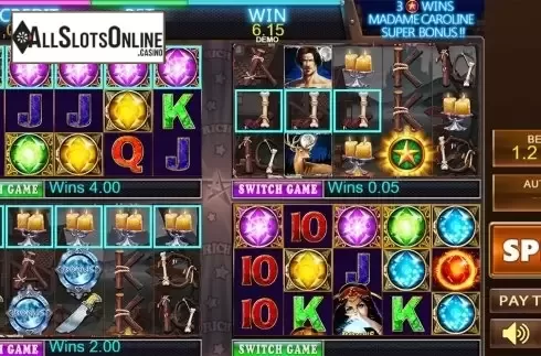 Game workflow . PS Stars - Rich Rich from PlayStar
