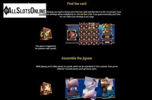 Bonus game screen