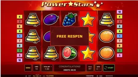 Power Stars slot screenshot 3