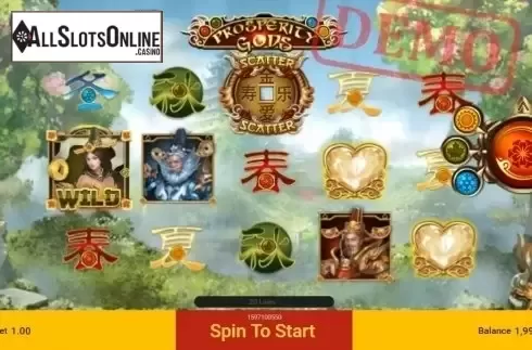 Spring . Prosperity Gods from Spadegaming