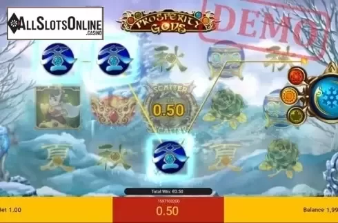 Win. Prosperity Gods from Spadegaming