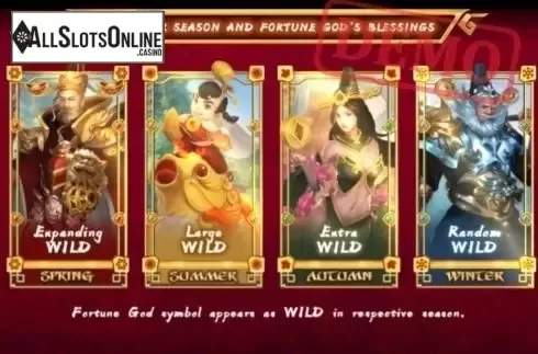 Start. Prosperity Gods from Spadegaming