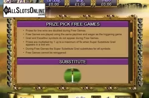 Free Games. Quest For The Grail from Eyecon
