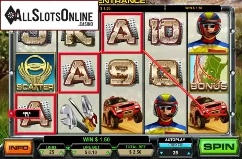 Win Screen2. Rally from Leander Games