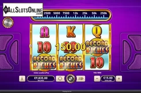 Screen5. Record Riches! from Playtech