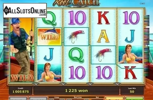Screen 1. Reel Catch from Greentube