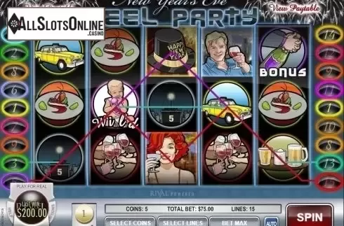 Screen5. Reel Party from Rival Gaming