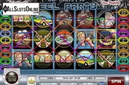 Screen3. Reel Party from Rival Gaming
