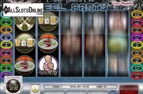 Screen4. Reel Party from Rival Gaming