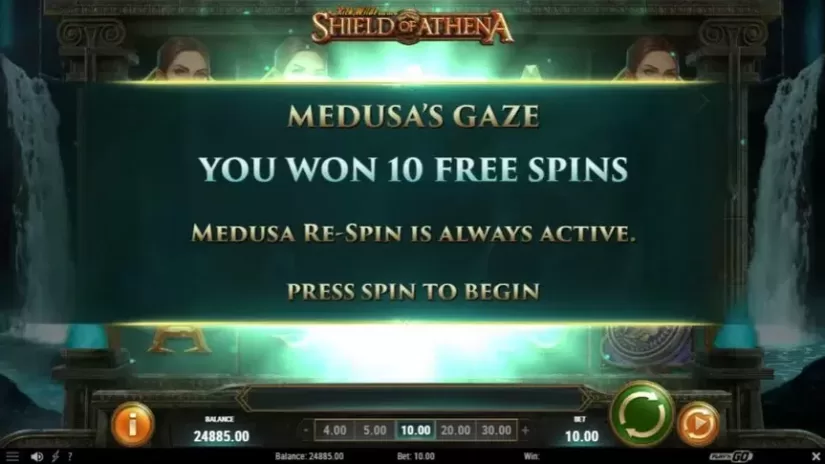 Rich Wilde and the Shield of Athena slot screenshot 3