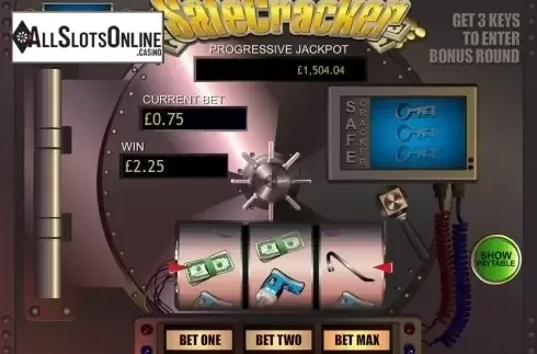 Low Win Screen . Safecracker (Playtech) from Playtech