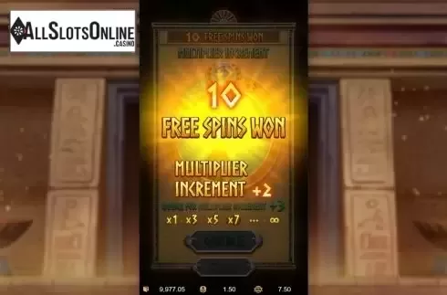 Free Spins 1. Secrets of Cleopatra Infinity Reels from PG Soft