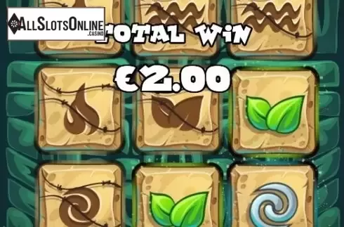 Win screen 3. Shaman's Jungle from Cubeia