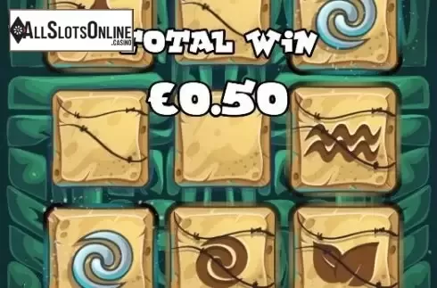 Win screen 2. Shaman's Jungle from Cubeia
