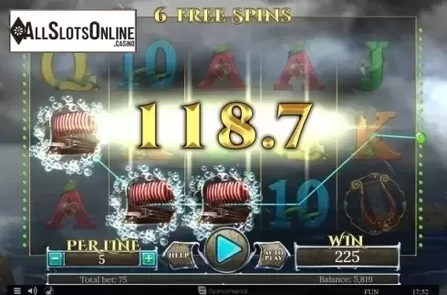 Free Spins 2. Sirens Treasures 15 Edition from Spinomenal