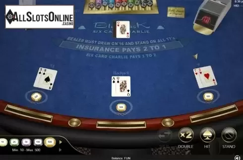 Game workflow 2. Six Card Charlie Blackjack (Espresso Games) from Espresso Games