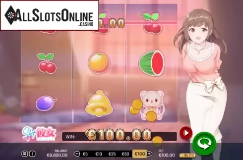 Win Screen. SlotGF Amane from Shock