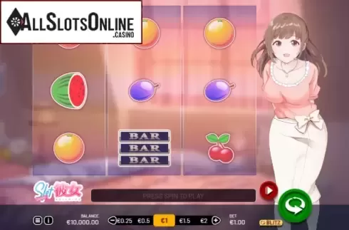 Reel Screen. SlotGF Amane from Shock