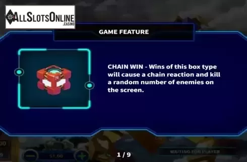 Game Feature screen
