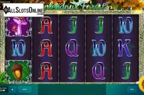 Reel Screen. Splendour Forest from Max Win Gaming