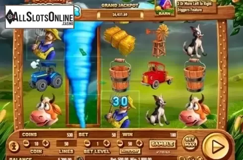 Wild Win screen. Super Twister from Habanero
