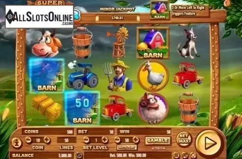 Win screen. Super Twister from Habanero