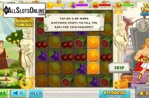 Info. The Fruit Frenzy Celebration from Pariplay