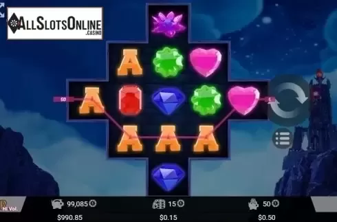 Win Screen 2. The Gems Tower from MrSlotty
