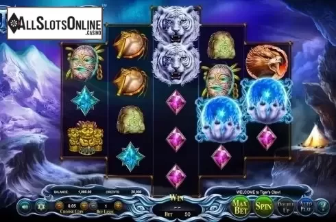 Main game. Tiger's Claw (Betsoft) from Betsoft