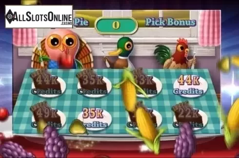 Bonus game. Triple Turducken from High 5 Games