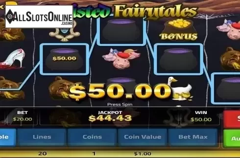 Win screen . Twisted Fairytales from Concept Gaming