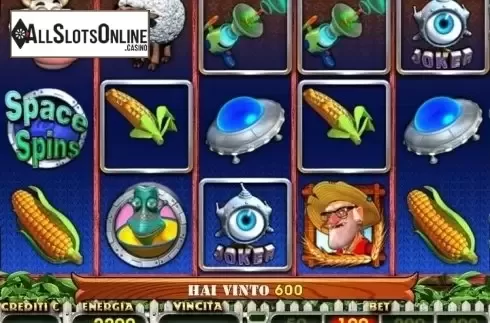 Reel Screen. UFO Farmer's Trouble from Octavian Gaming