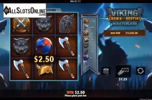 Win Game screen