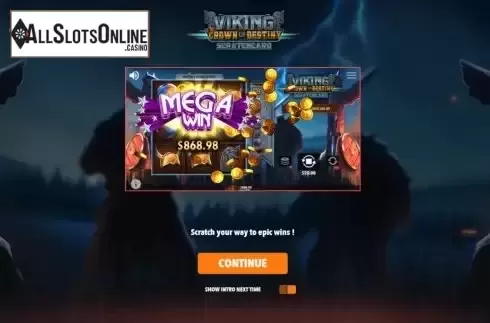Start Game screen