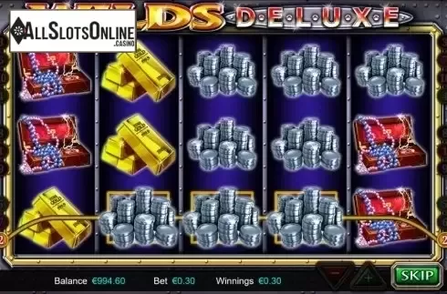 Low Win screen. Wilds Deluxe from Betdigital