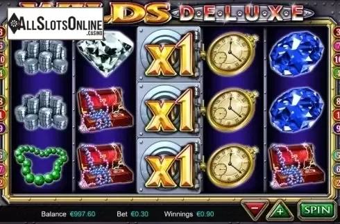 Wild Multiplier. Wilds Deluxe from Betdigital
