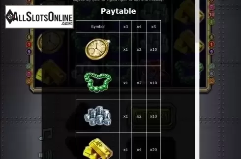 Paytable 1. Wilds Deluxe from Betdigital