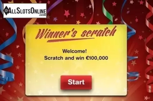 Game Screen 1. Winners Scratch from ELK Studios