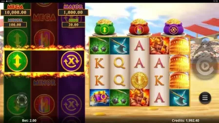 Action Boost Gladiator slot screenshot 3