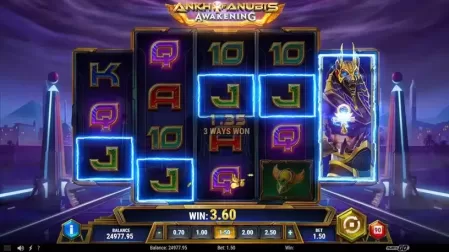 Ankh of Anubis Awakening slot screenshot 3
