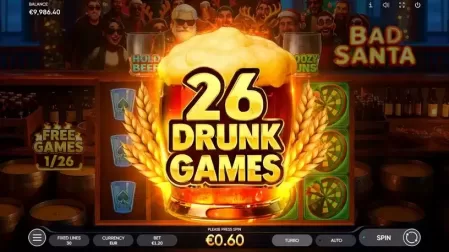 Bad Santa slot screenshot 4